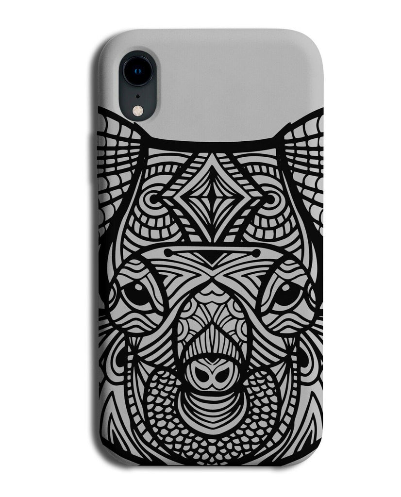 Tribal Koala Face Tattoo Design Phone Case Cover Shapes Koalas Bear Bears J682
