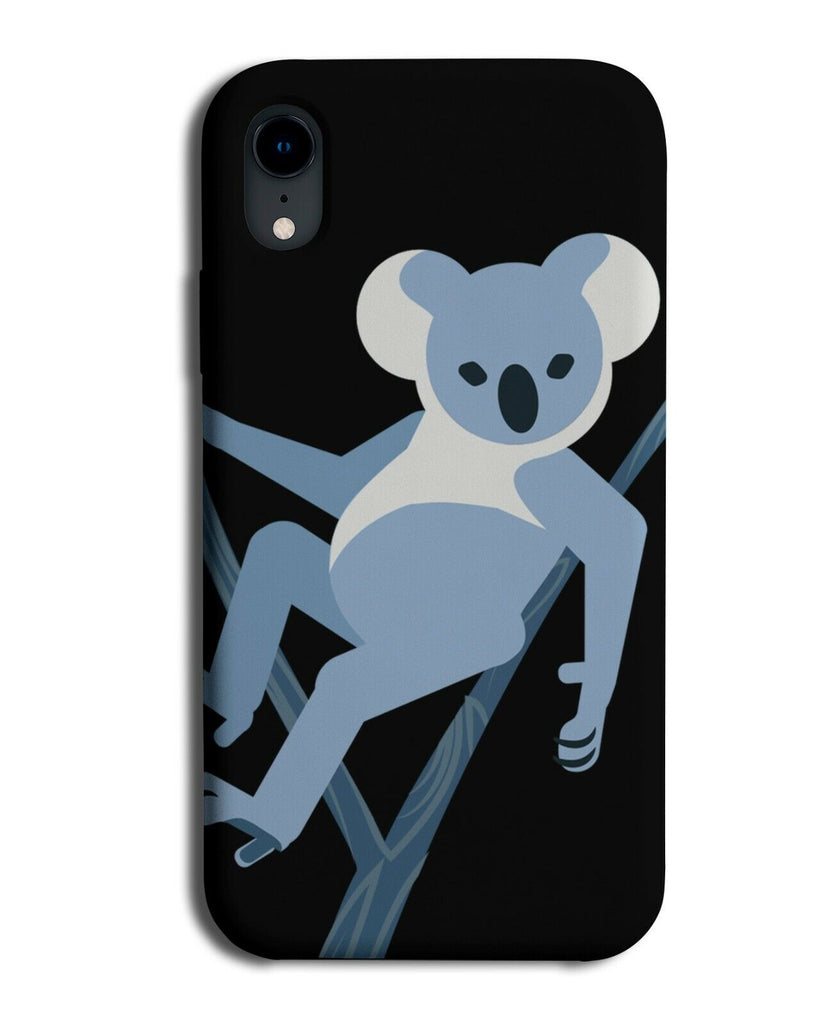Koala Chilling In The Tree Phone Case Cover Koalas Bear Bears Funny Posing J670