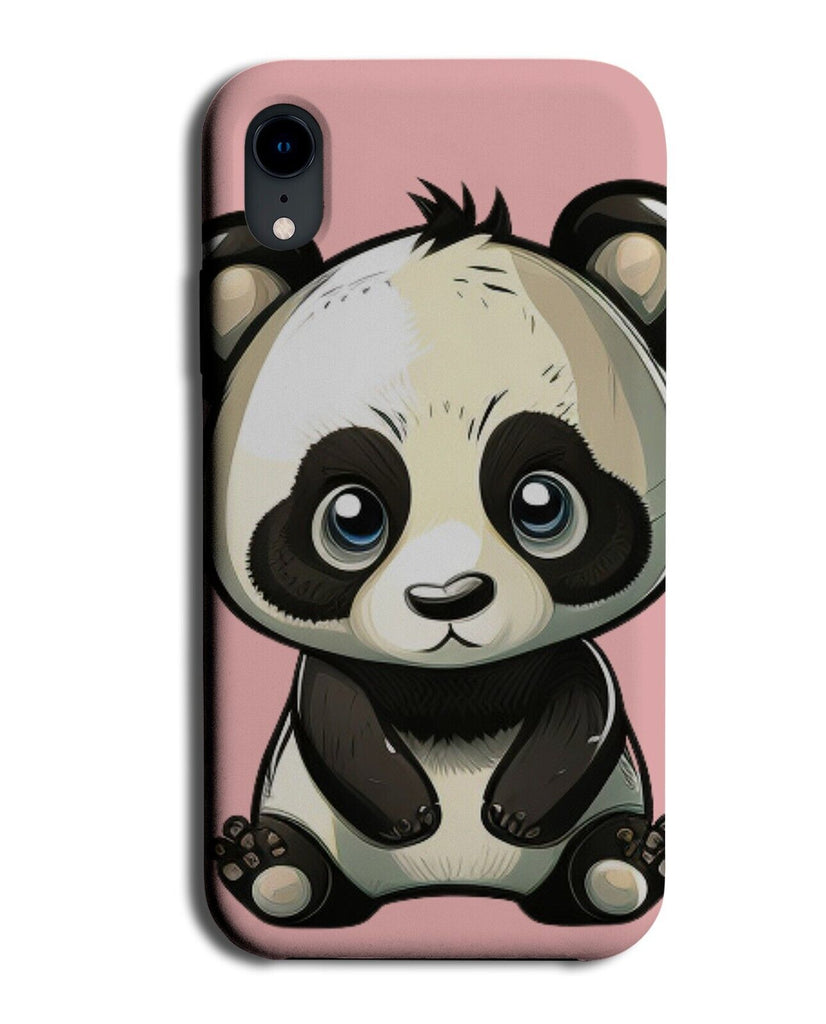 Cute Sad Panda Phone Case Cover Pandas Face Baby Child Childrens Eyes Puppy BF32