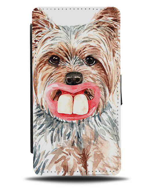 Yorkshire Terrier Flip Wallet Phone Case Dog Dogs Funny Pet Fancy Dress K657