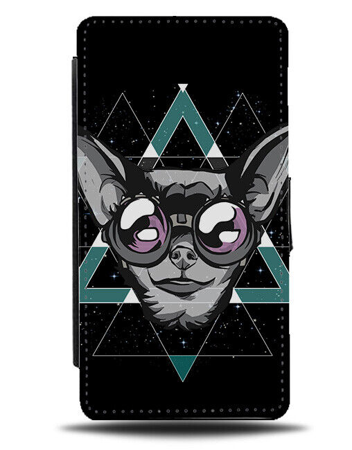 Party Chihuahua Phone Cover Case In Sunglasses Dog Dogs Trippy Psychedelic J134