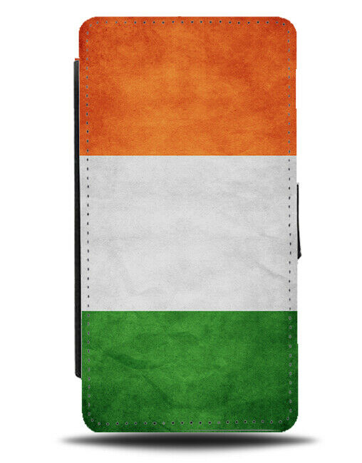 Ireland Flag Flip Cover Wallet Phone Case Irish Vintage Flags Dublin Gift B770