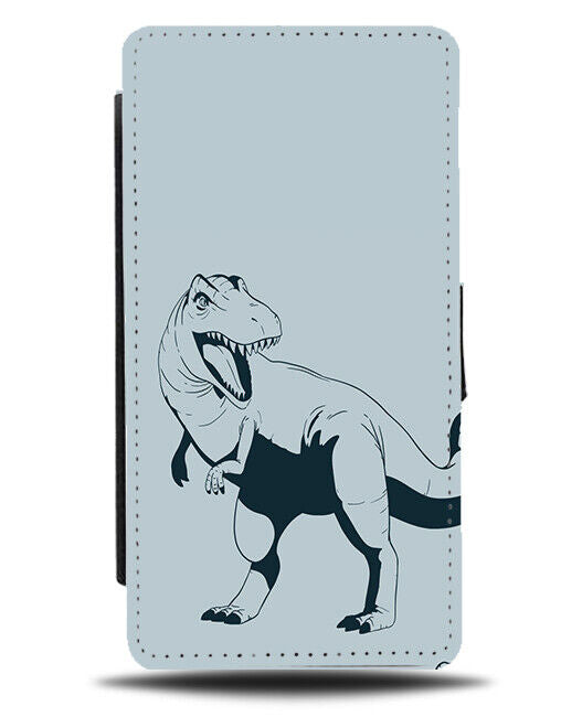 T Rex Cartoon Phone Cover Case Outline Shapes Picture Trex Tyrannosaurus J200