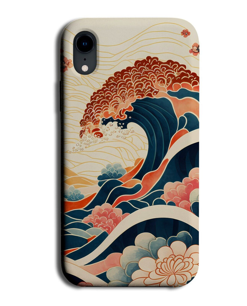 Oriental Raising Wave Phone Case Cover High Asia Asian Anime Ocean Anim Sea AC91