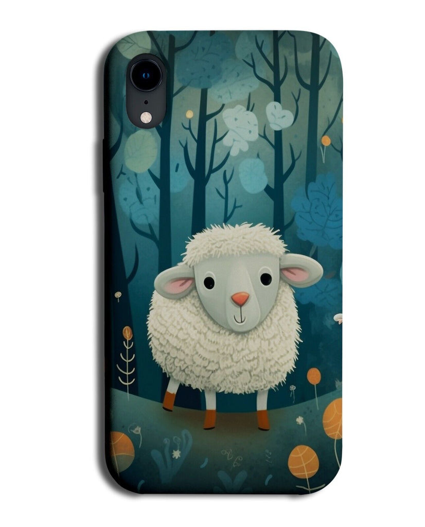 Abstract Sheep Artwork Phone Case Cover Art Sheeps Lamb Lambs Farm Animal CN64