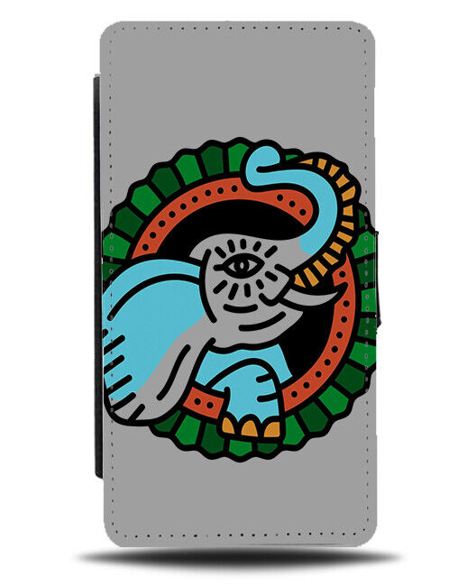 Tribal Elephant Shapes Phone Cover Case Head Trunk Nose J315
