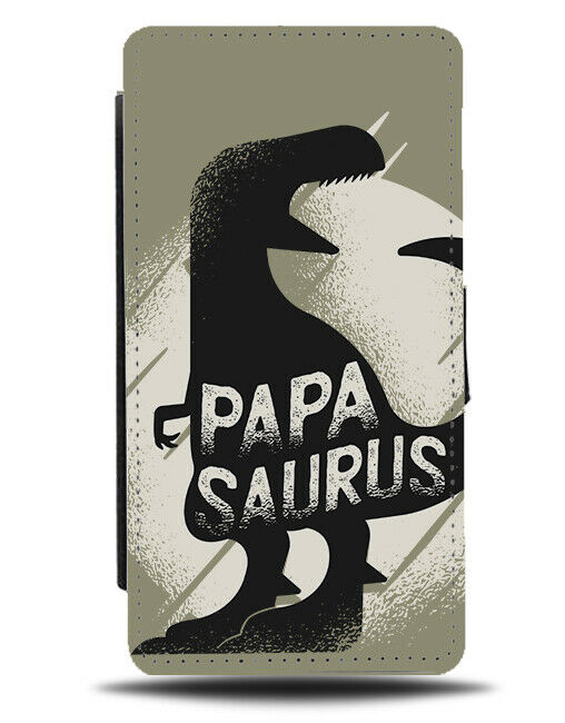 Daddy Dinosaur Phone Cover Case Papasaurus Silhouette Fathers Day Dad Gift J226