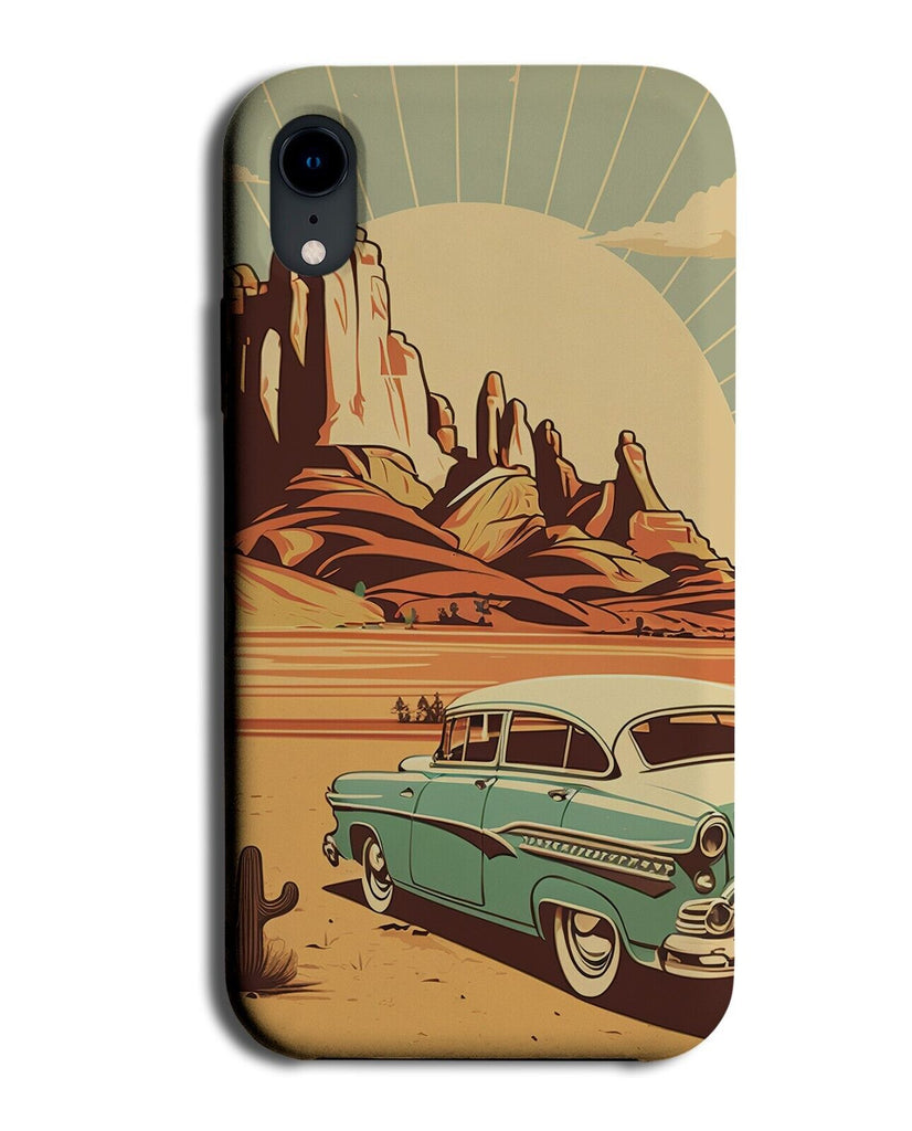 Vintage Retro Travel Photo Phone Case Cover 60s Car Cars America Road Trip BC50