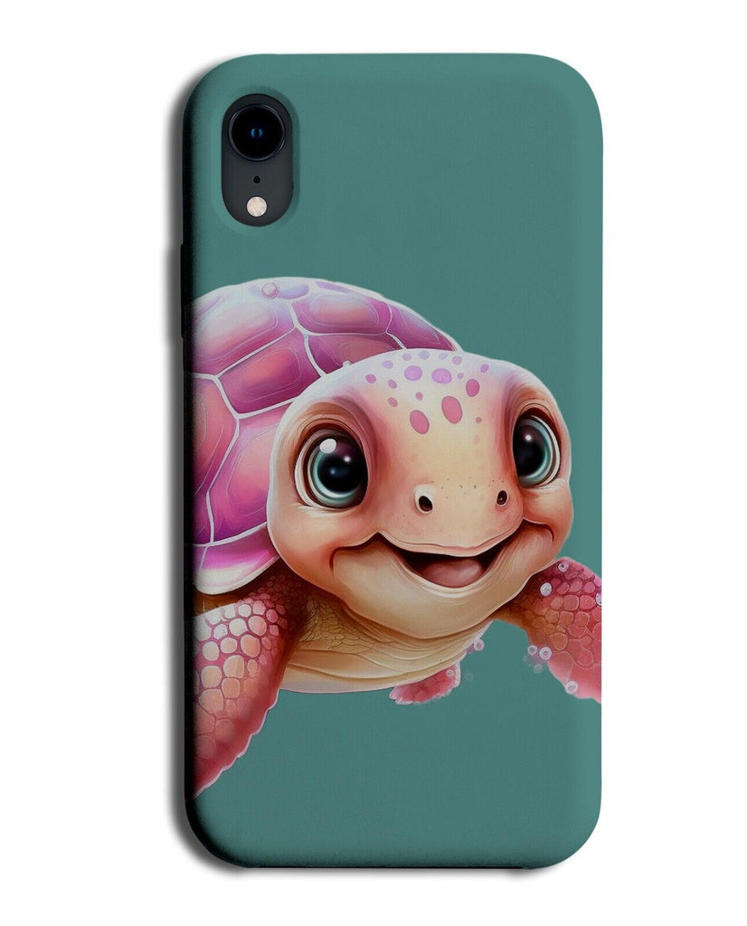 Pink Sea Turtle Phone Case Cover Seas Girl Girls Womens Female Girly Seas BS67