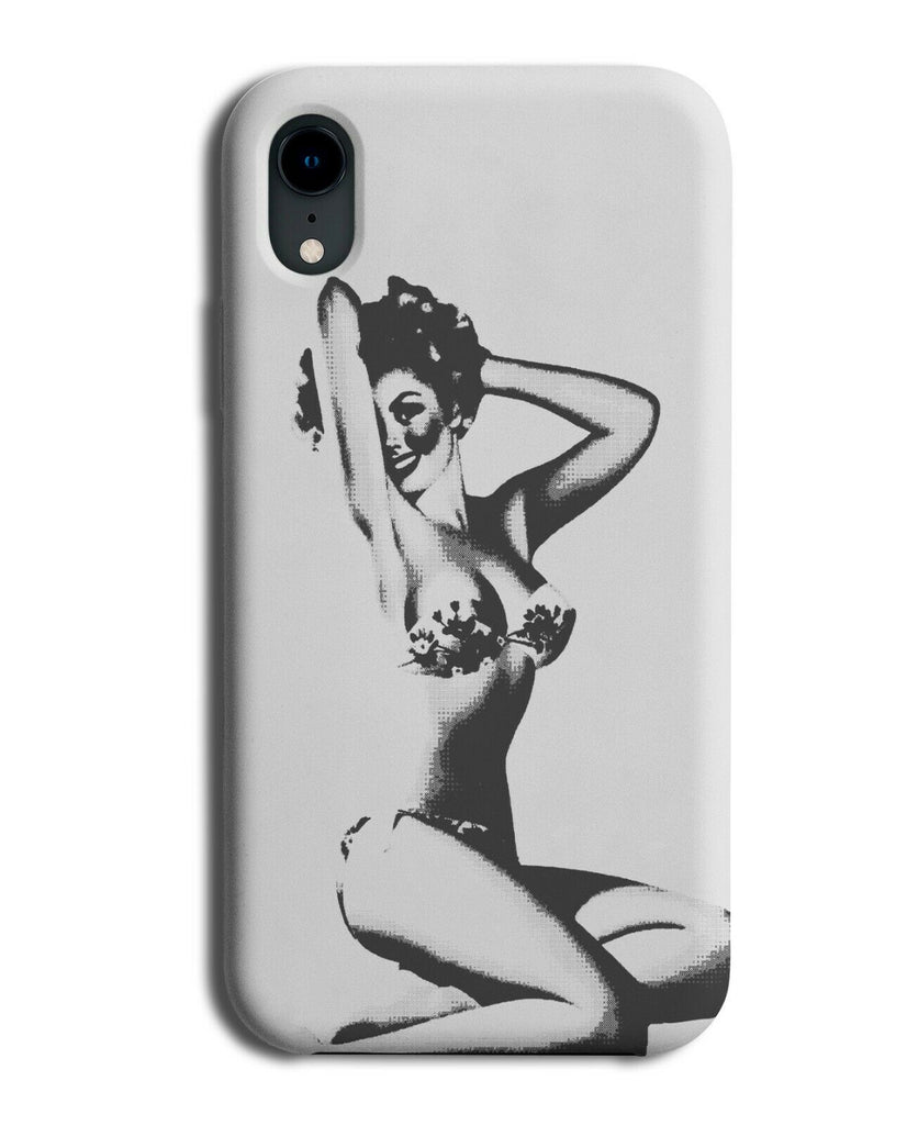Underwear Pin Up Girl Model Phone Case Cover Lingerie Woman Picture 50s 60s L049