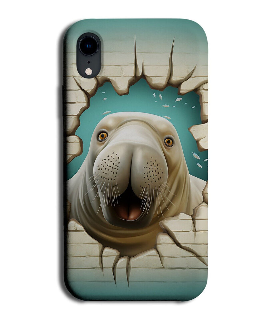 Funny Elephant Seal Phone Case Cover Seals Walrus Face Novelty 3D Design DG56