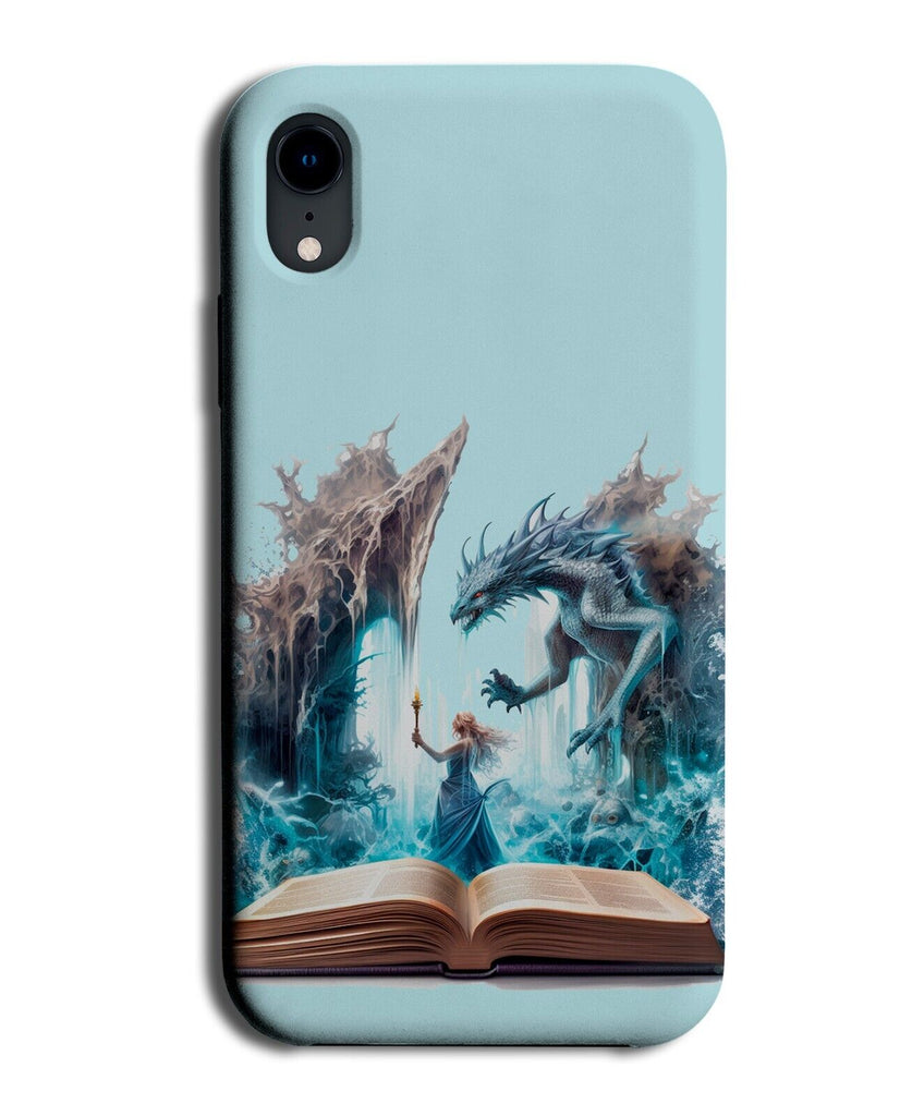 Fantasy Fiction Book Lover Phone Case Cover Fairytale Dragons Ice Queens CU38