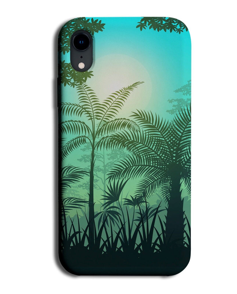 Sunset In A Tropical Forest Phone Case Cover Jungle Sunrise Sun Set Rise CM18