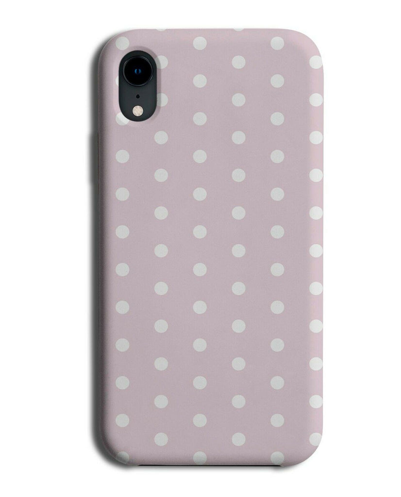 Baby Pink Polka Dots Phone Case Cover Dot Design Pale Light Coloured Girls H315