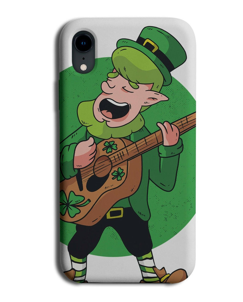 Irish Singing Cartoon Phone Case Cover Green Hair Haired Gnome Singer J603