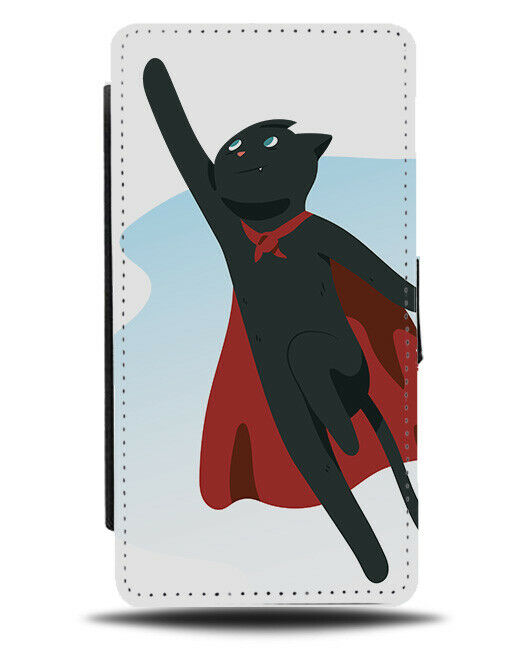 Black Cat Super Hero Phone Cover Case Superhero Cape Outfit Fancy Dress J118