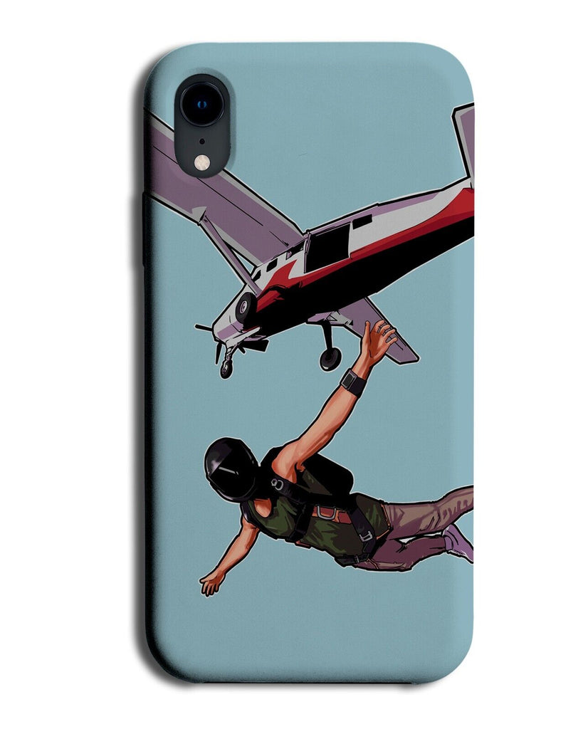 Jumping Out Of A Plane Phone Case Cover Planes Parachute Jump Parachuter LP80