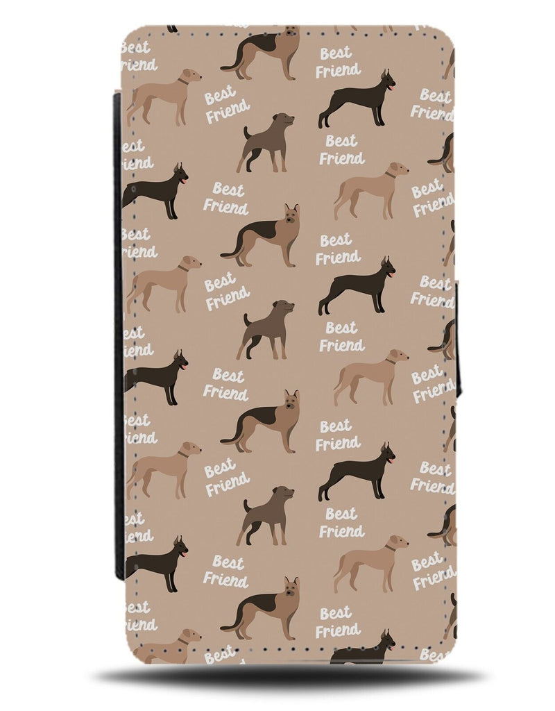 Various Dog Breeds Flip Wallet Case Breed Dogs Lover Fan Love Of Types CC14