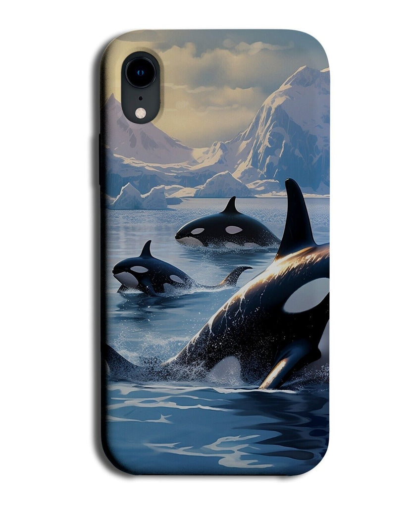 Pod Of Orcas Photograph Phone Case Cover Photo Picture Killer Whale Orca DD70