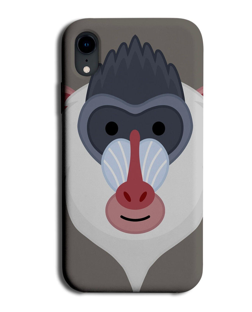 Children's Baboon Animal Phone Case Cover Baboons Face Kids Child's Kid Q484K