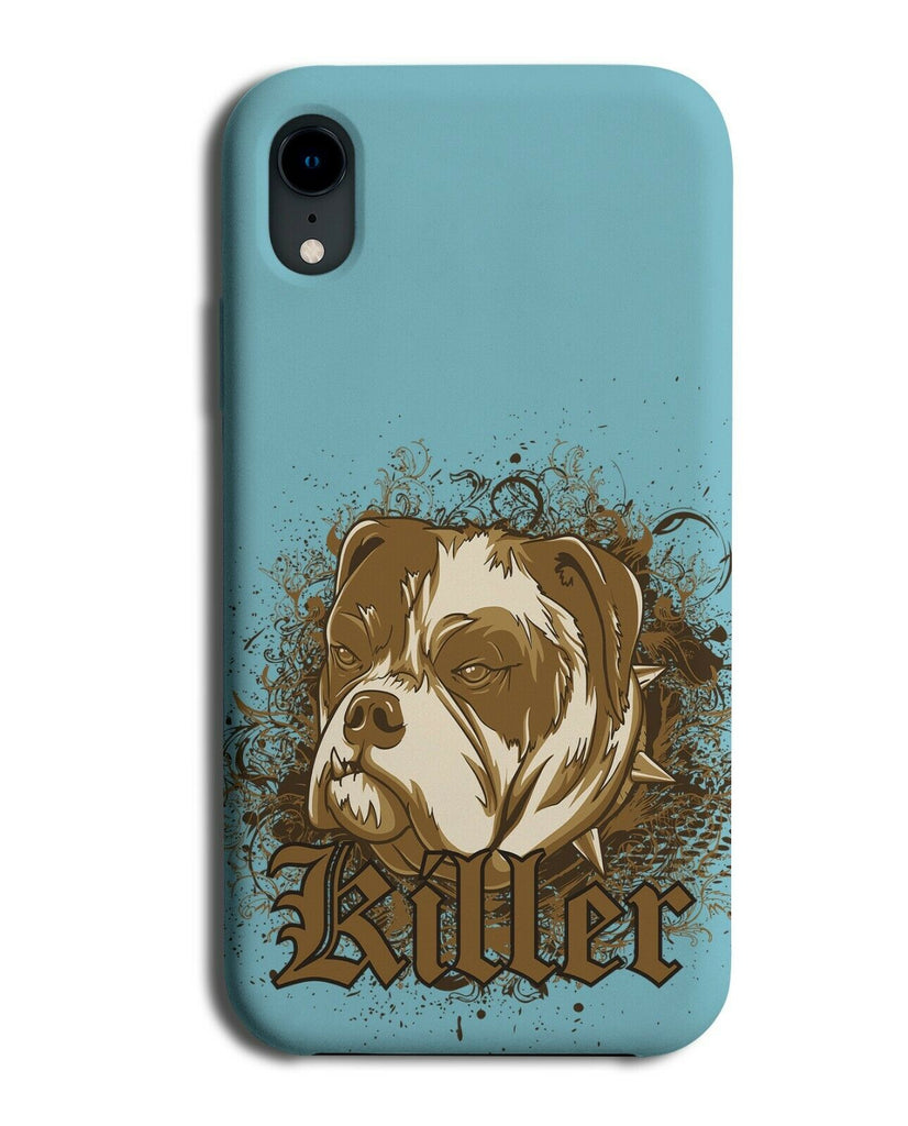 Thug Life Dog Phone Case Cover Bulldog Bull Dog Dogs Face Brown and White E532