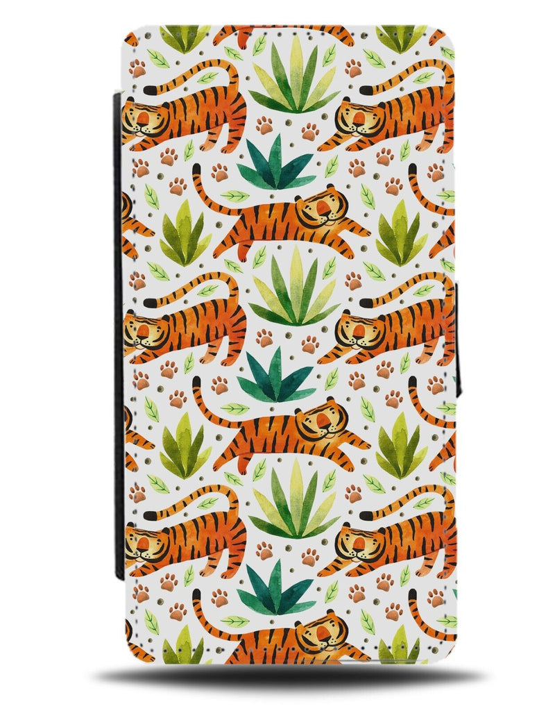 Classic Tiger Animals Pattern Flip Wallet Case Babies Baby Kids Tigers Kid CS39