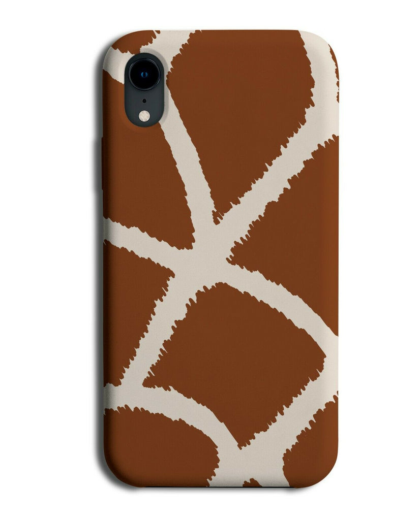 Large Giraffe Shapes Phone Case Cover Giraffes Marks Giraffes African Spots H332