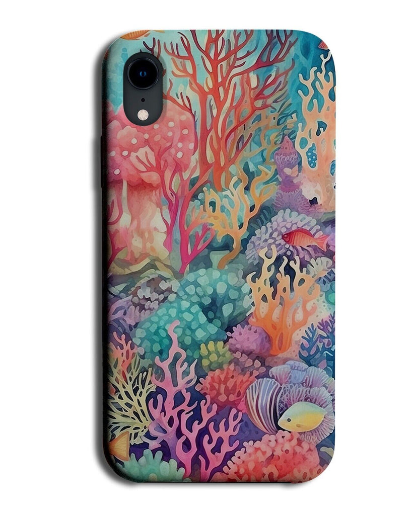 Colourful Coral Reef Phone Case Cover Fish Sea Great Barrier Saltwater Shub CZ48