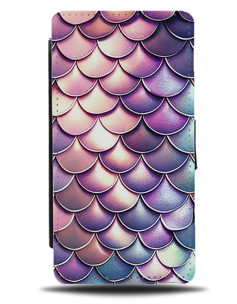 Reptiles Skin Print Flip Wallet Case Dragon Dragons Snake Scale Scales Pink AX10