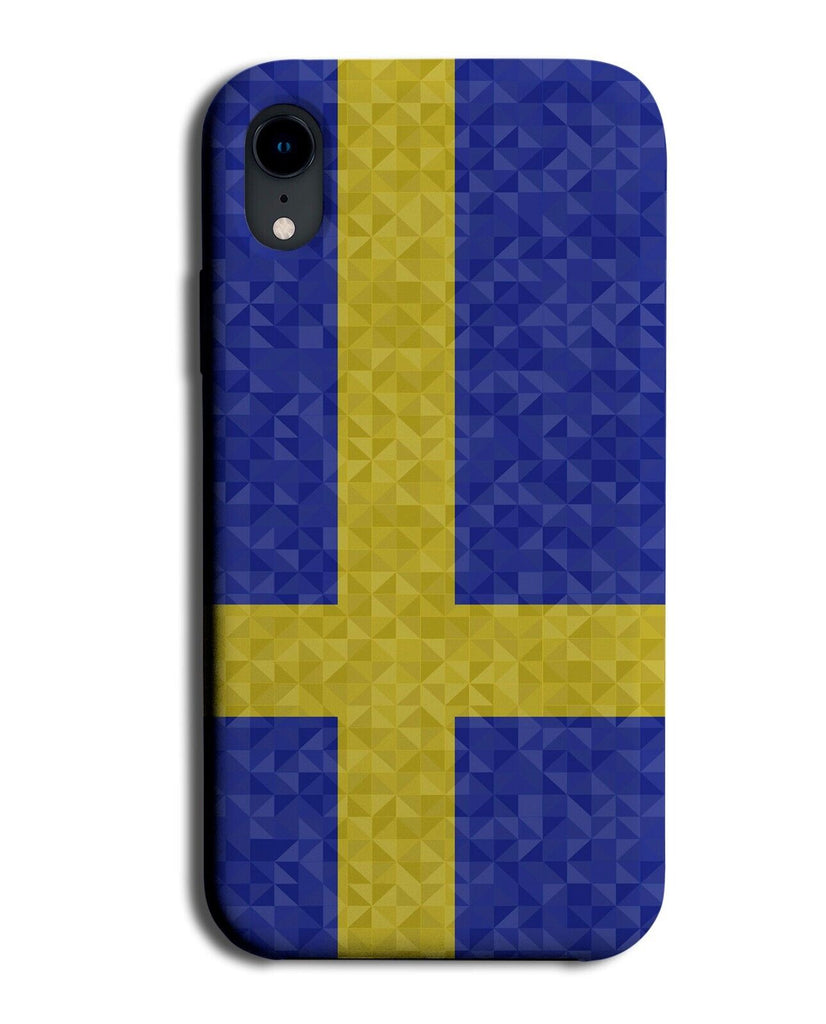 Flag Of Sweden Phone Case Cover Gift Country Design Swedish Swede Yellow P738