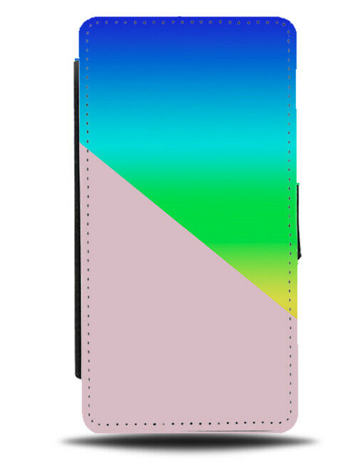 Multicoloured And Baby Pink Flip Cover Wallet Phone Case Multicolour Light i410