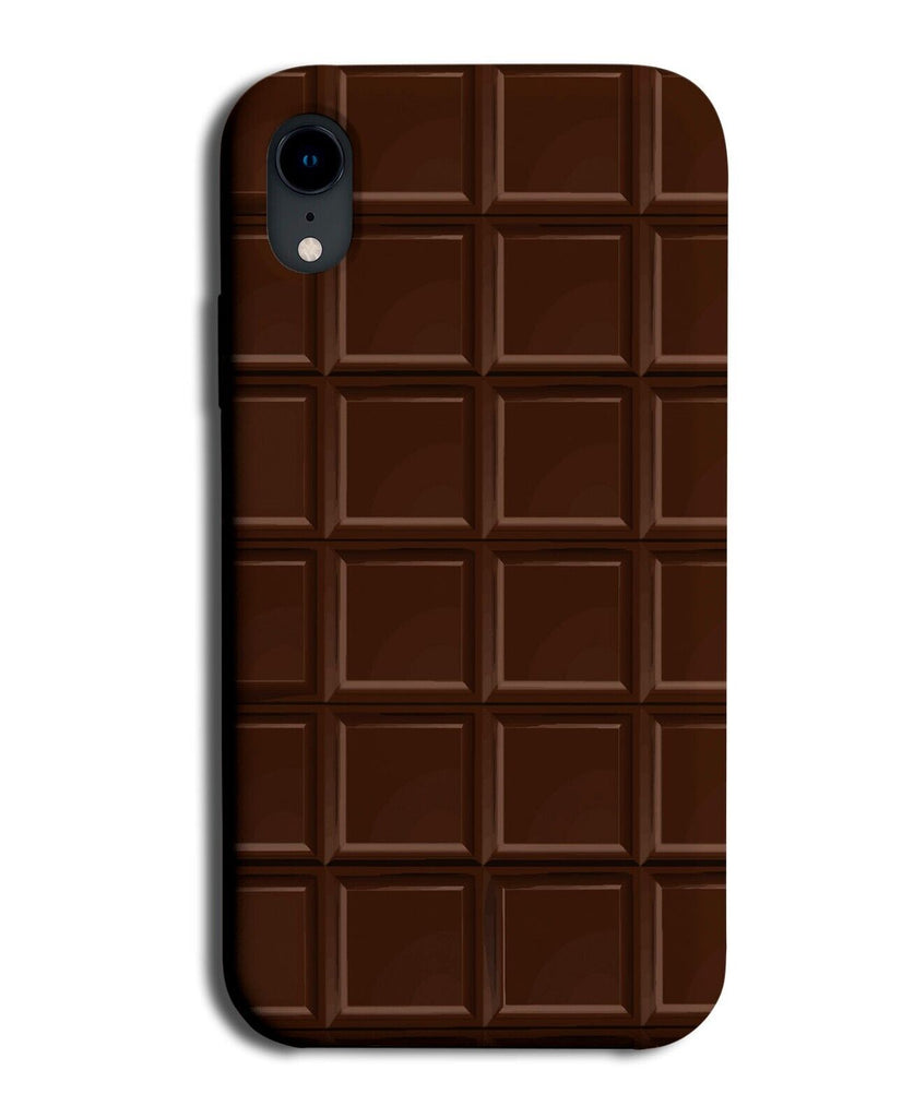 Chocolate Bar Design Phone Case Cover Bars Squares Snack Pattern Design Pic P756