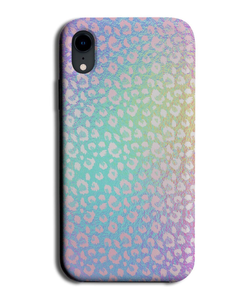 Pastel Colourful Leopard Print Phone Case Cover Leopards Coloured Pastels AY49
