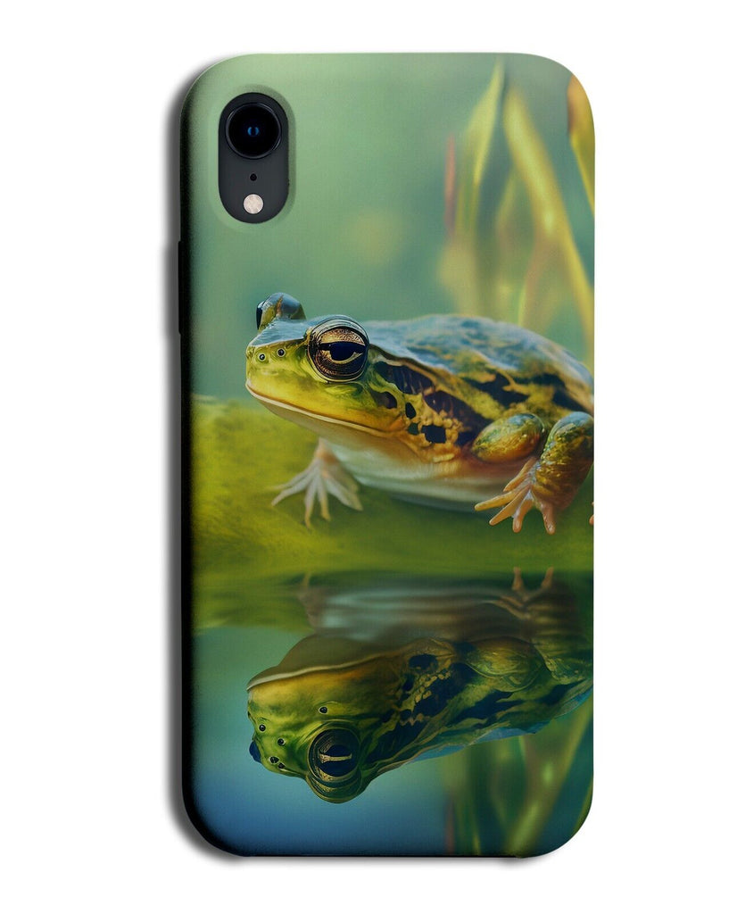 Frog In Nature Phone Case Cover Pond Lily Pad Pads Frogs Wild River Toad AD77