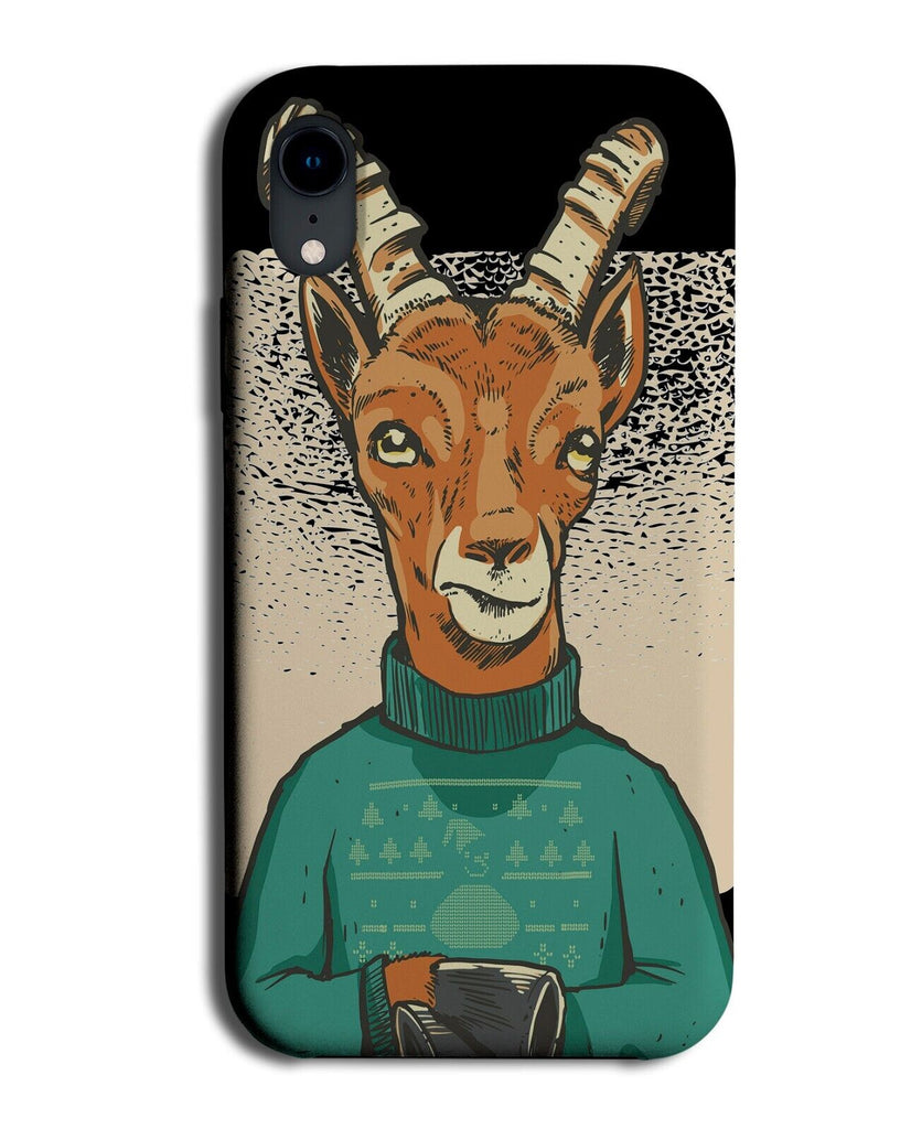 Christmas Gazelle Phone Case Cover Funny Gazelles Deer Deers Jumper Wooly P594