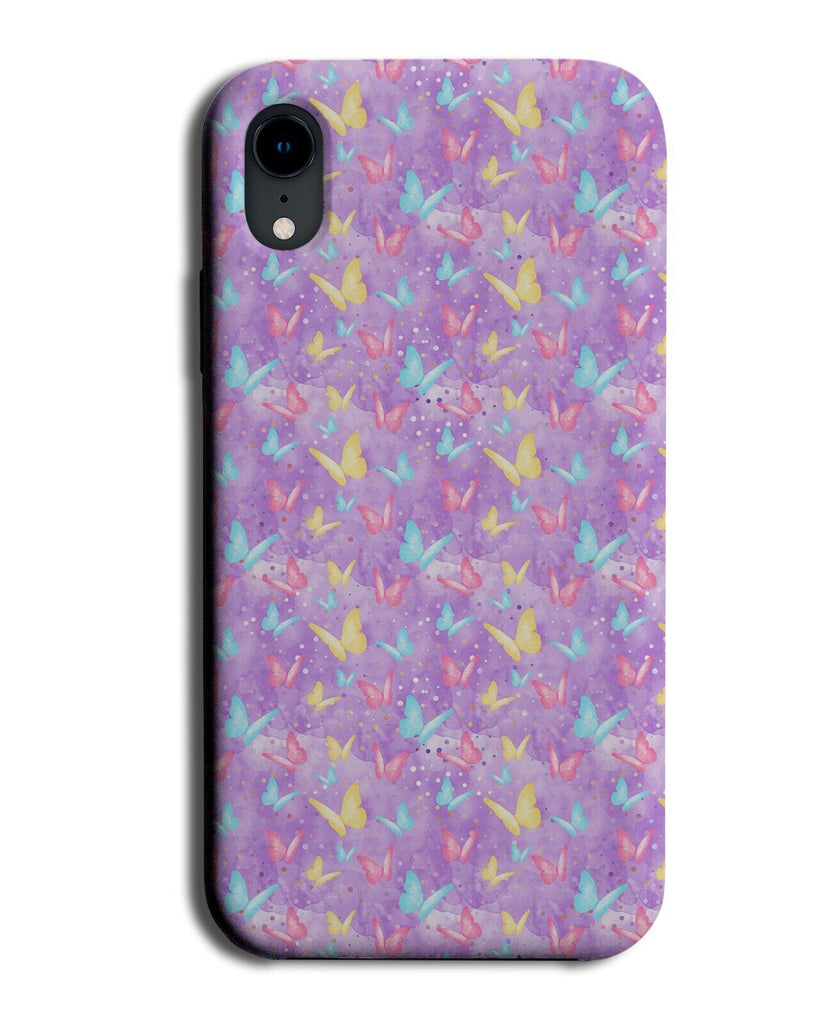 Pastel Purple Flittering Butterflies Phone Case Cover Butterfly Butterfly's CS96