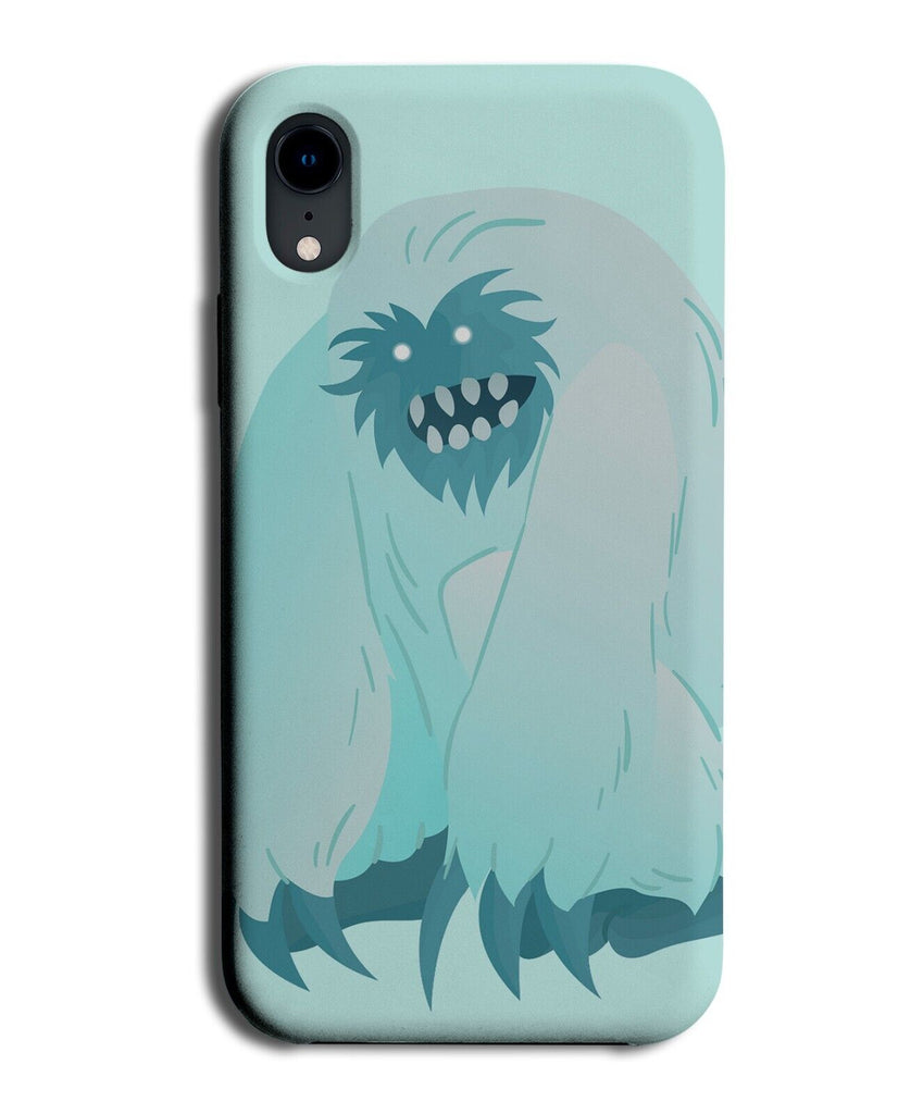 Large Scary White Snowman Phone Case Cover Snow Man Abdominal White Yeti Q261