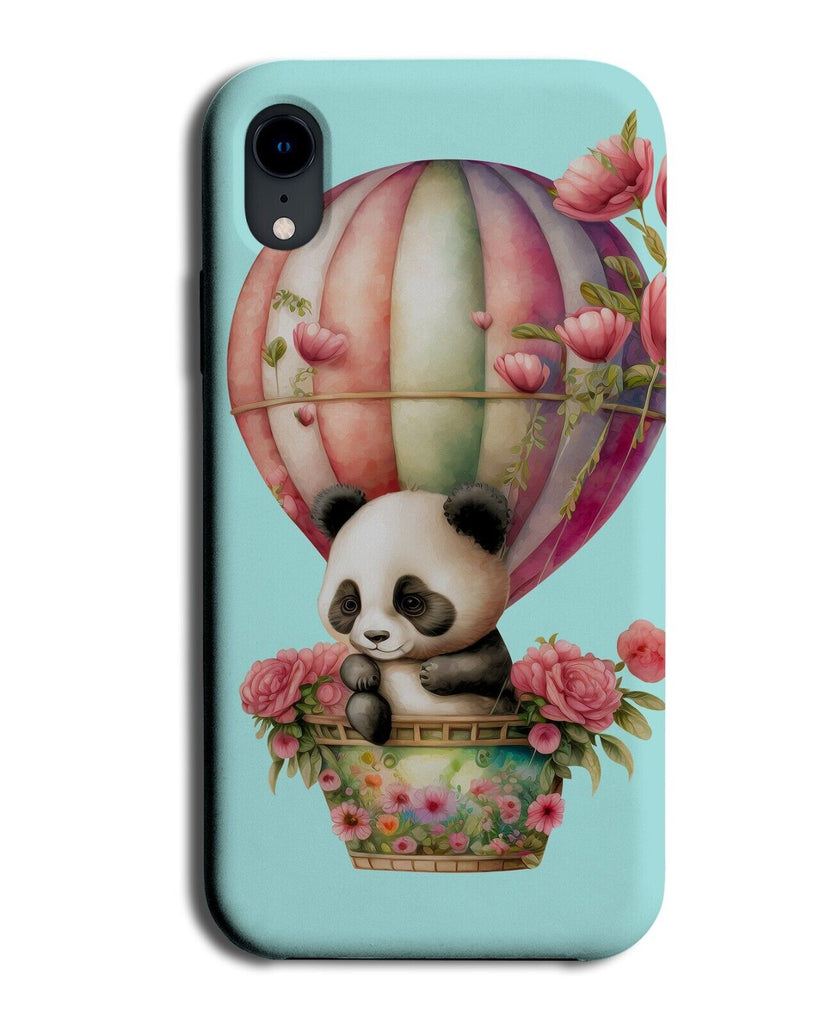 Panda In Hot Air Balloon Phone Case Cover Balloons Pandas Picture Animal AY11