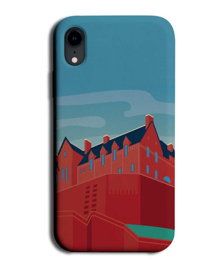 Cartoon Edinburgh Castle Phone Case Cover Castles Scotland Scottish Picture P692