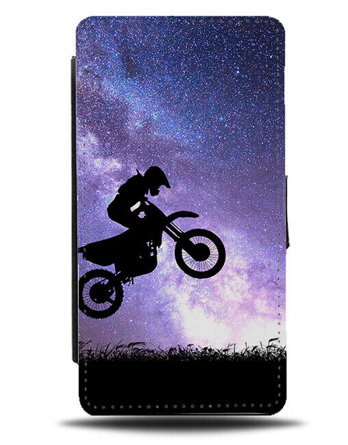 Motorbike Flip Cover Wallet Phone Case Motor Bike Bikes Helmet Galaxy Moon i745