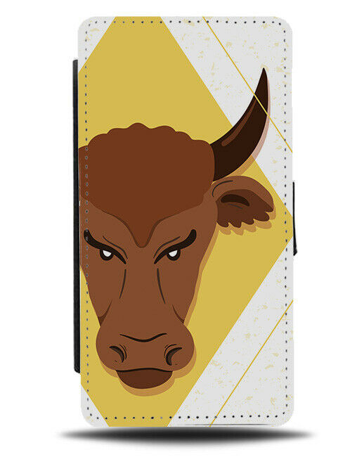 Bulls Head Cartoon Picture Phone Cover Case Design Bull Mounted Deer J143