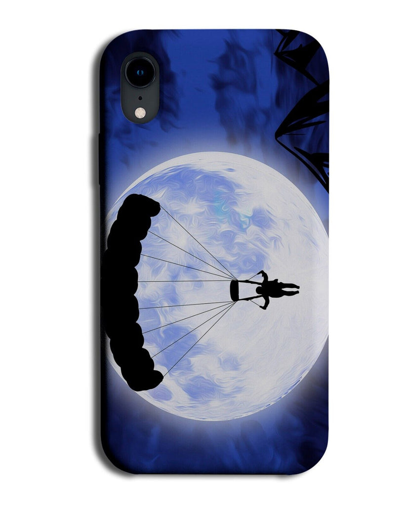 Skydive Silhouette Phone Case Cover Sky Diving Parachutes Parachute Jump BR79