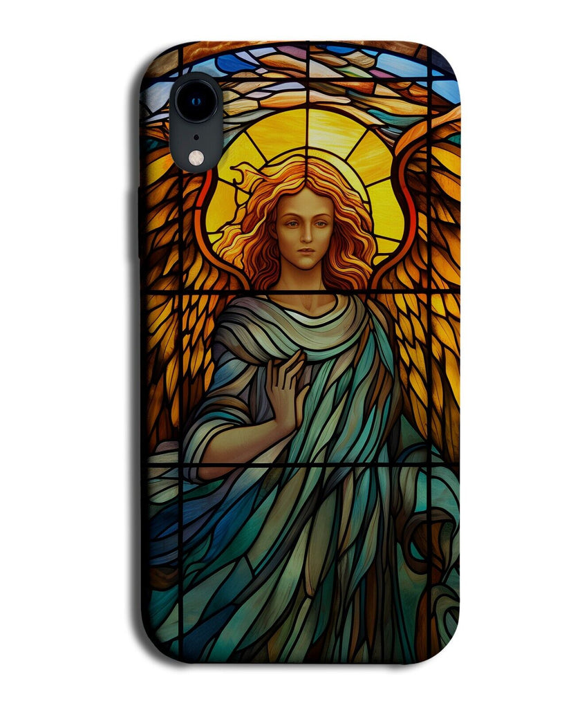 Angel Church Stained Glass Window Design Phone Case Cover Angels Look Art CY75