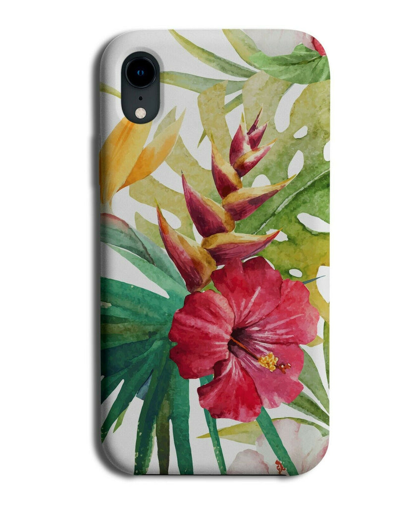 Red Gladiolus Phone Case Cover Coloured Dark Colour Flower Gladioluses G973