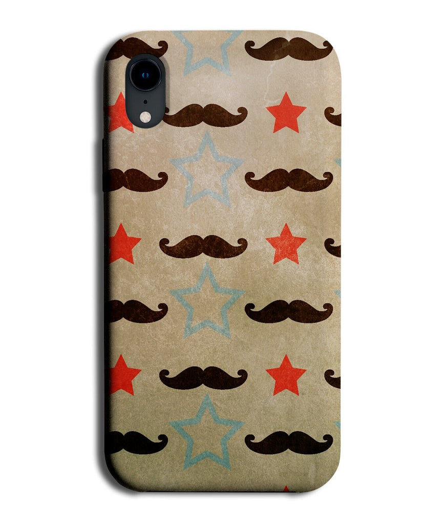 Retro Moustache Phone Case Cover Shape Curled Handle Bars Symbols Shapes AB71