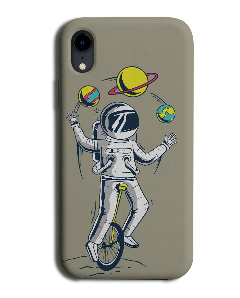 Astronaught Juggling Planets Phone Case Cover Planet Unicycle Juggler Funny K123