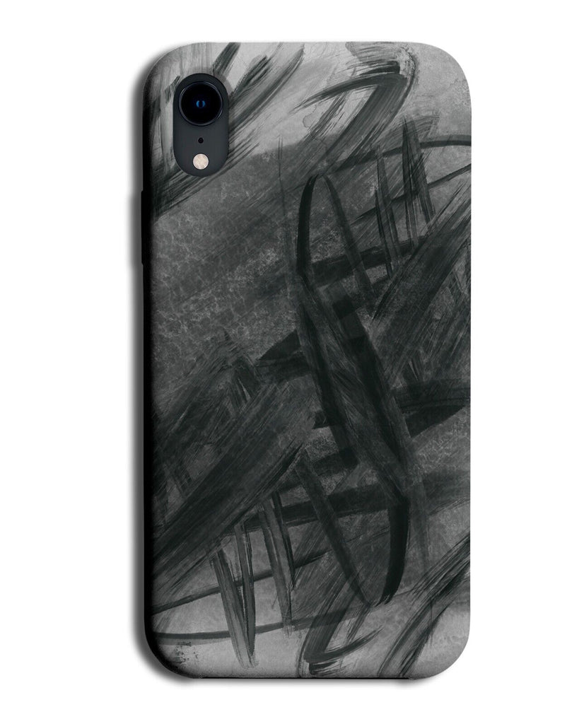 Horror Scribble Phone Case Cover Scribble Scary Spooky Paranormal Design CW16