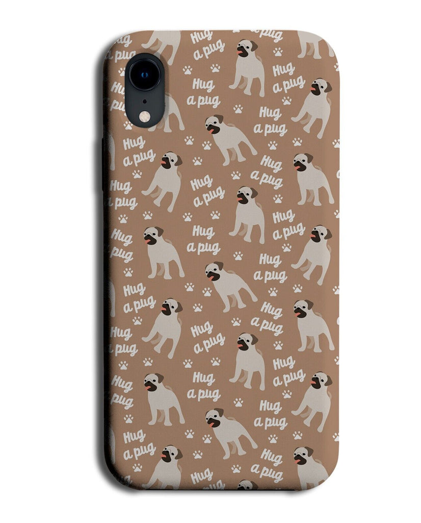 Pugs Pattern Phone Case Cover Pug Dog Dogs Style Design Gift Present Owner CC09
