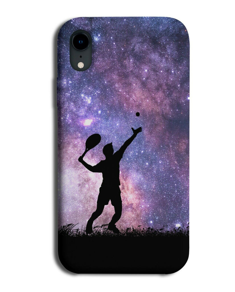 Tennis Phone Case Cover Player Racket Ball Gift Space Stars Night Sky i729