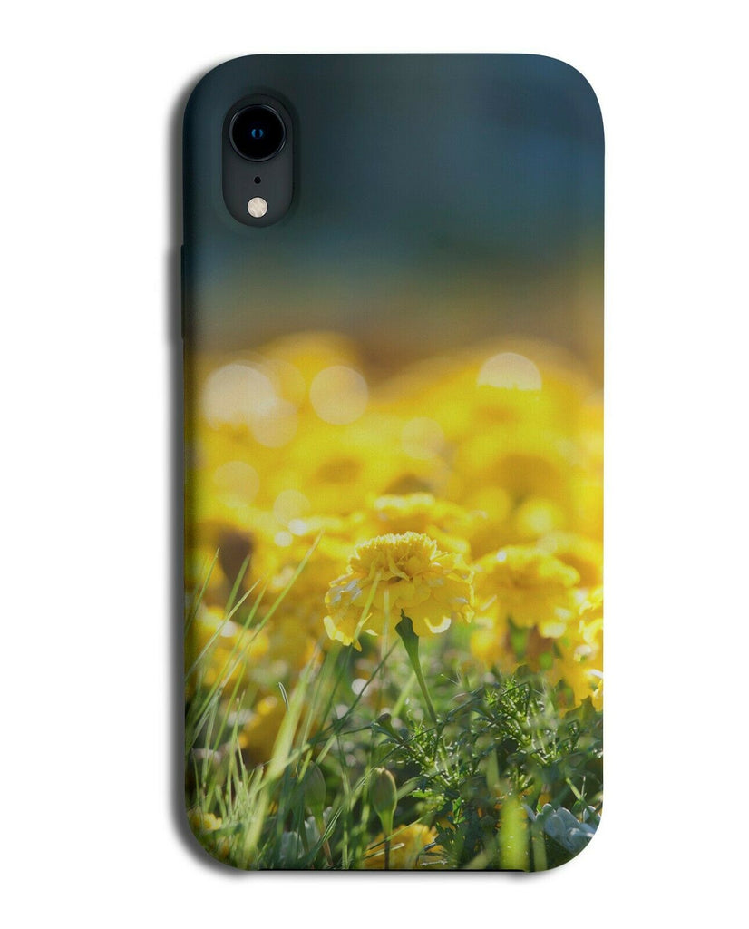 Yellow Carnation Flowers Phone Case Cover Carnations Petals Picture Flower G679